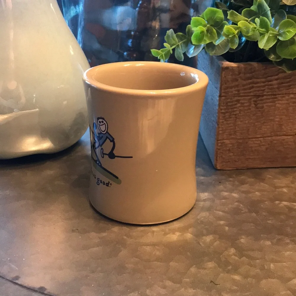 Life is Good Golfing Coffee Mug